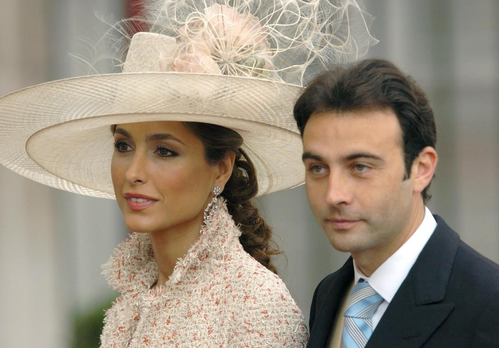 El último torero que se ha separado: Enrique Ponce, con su hasta ahora mujer, Paloma Cuevas.