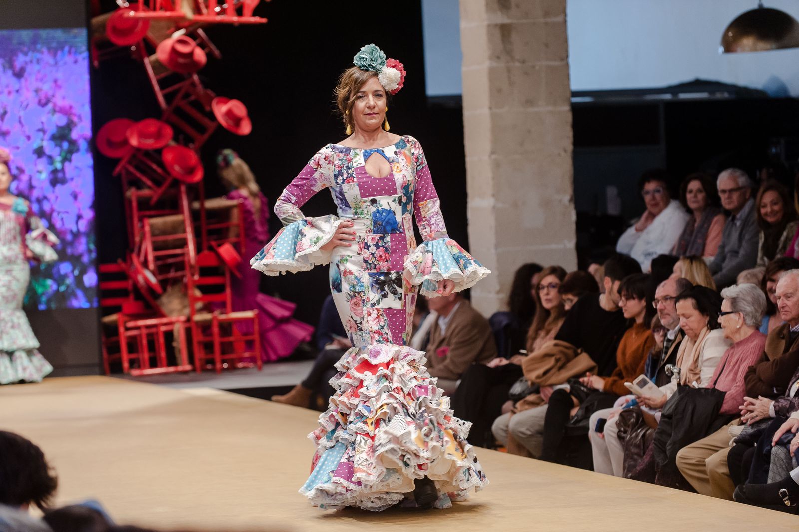 Pasarela Flamenca Jerez 2019: Mujeres con Solera y El Arcón de Silvia, fotos del desfile