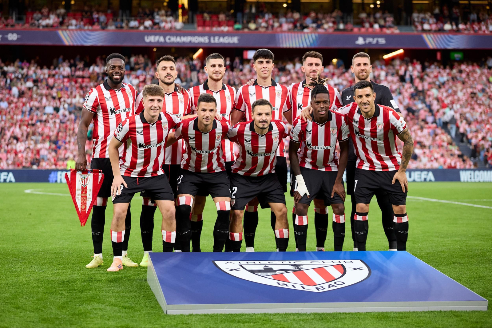 Las mejores fotos del Athletic-Qarabag