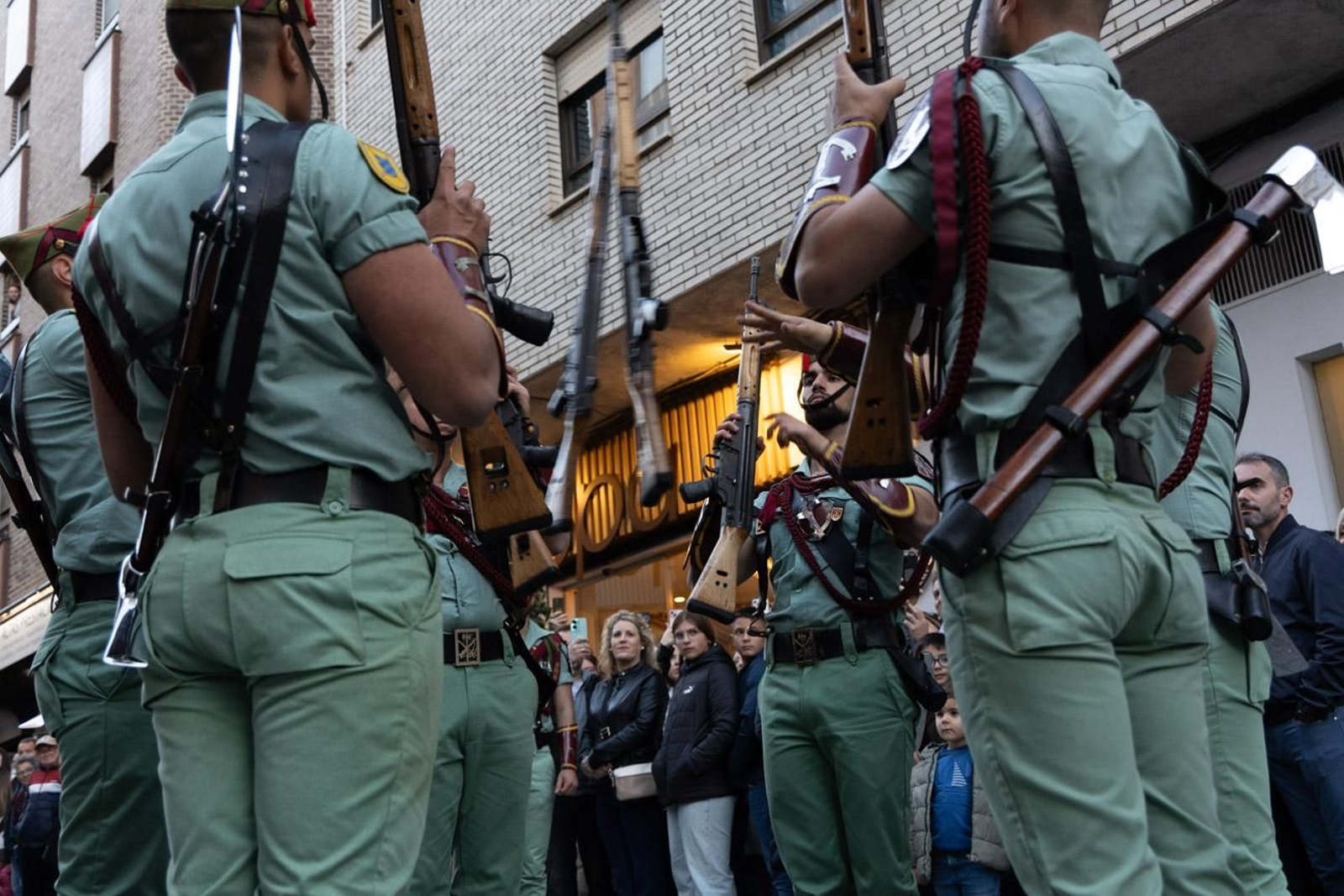 La Legión y el Cristo de la Buena Muerte es uno de los binomios de la Semana Santa.