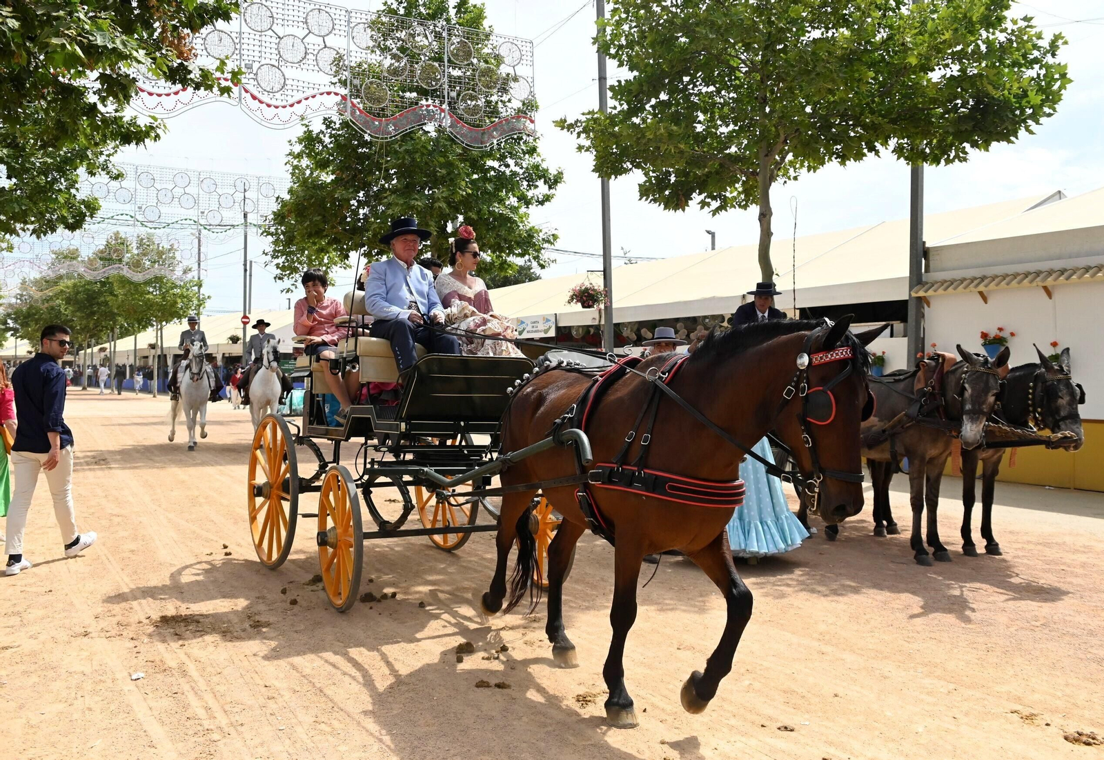 Las imágenes del jueves de la Feria de Córdoba Las imágenes del jueves de la Feria de Córdoba
