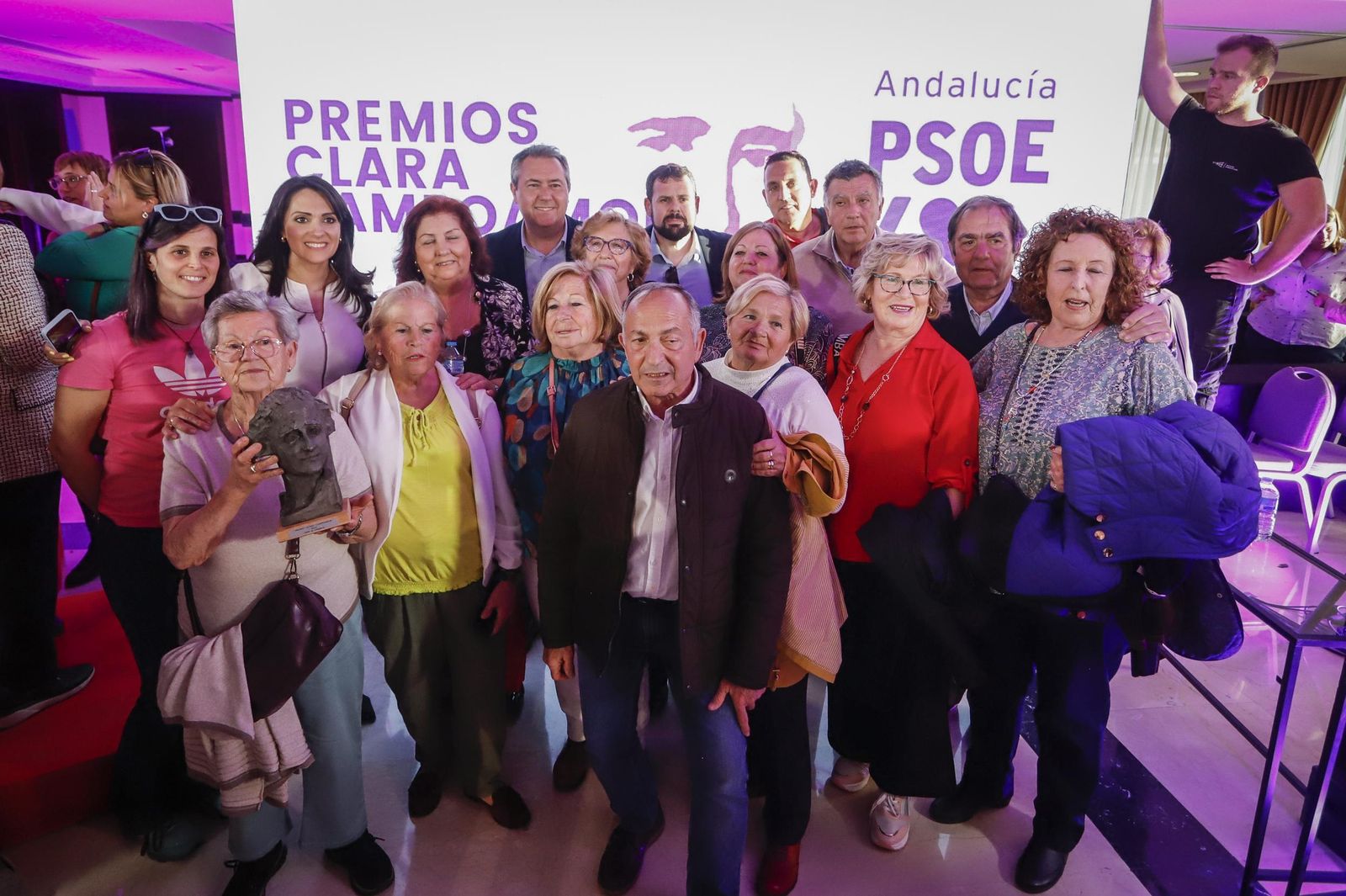 El PSOE Andalucía entrega los Premios Clara Campoamor en Granada