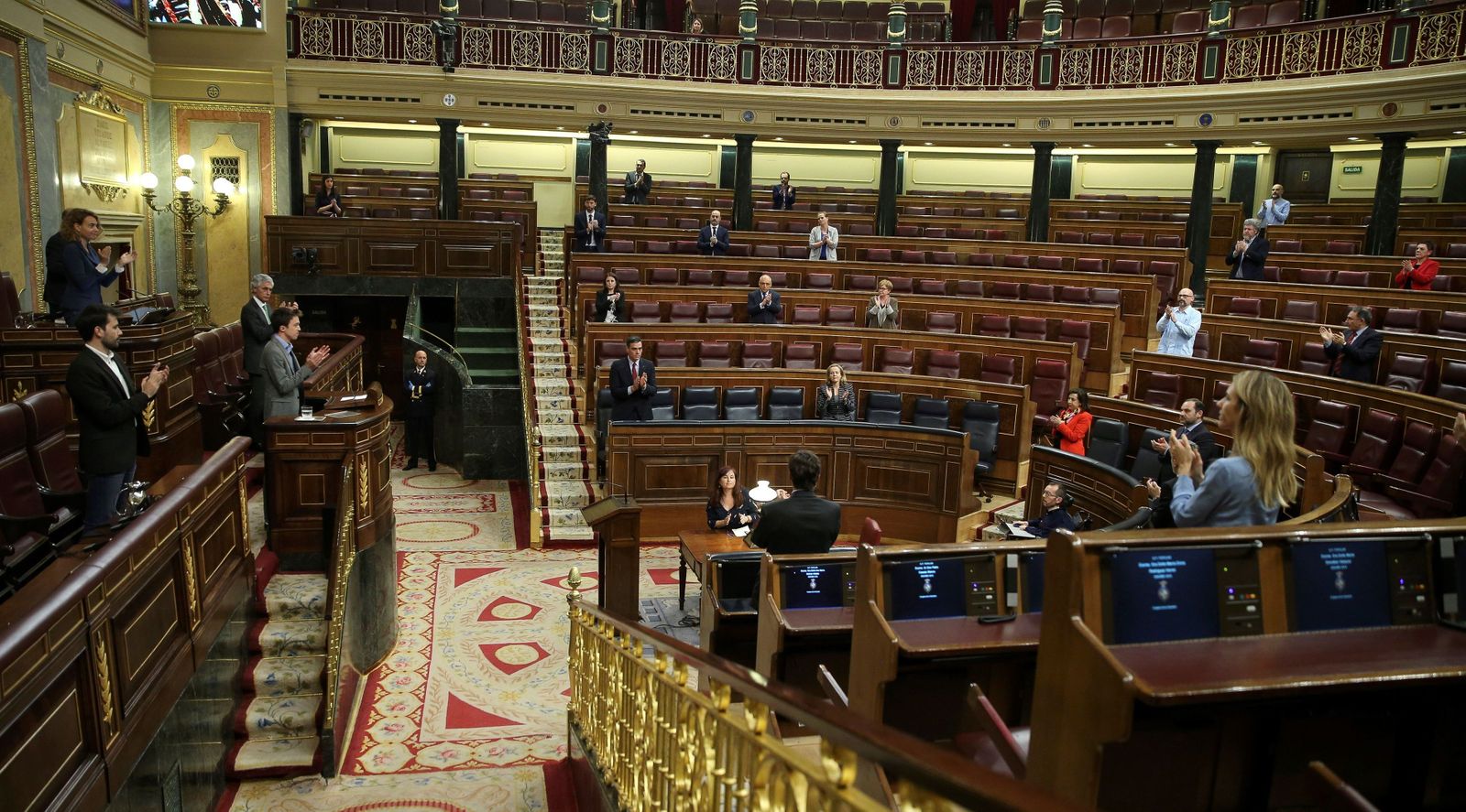 Imagen del Congreso de los Diputados en una de sus últimas sesiones.
