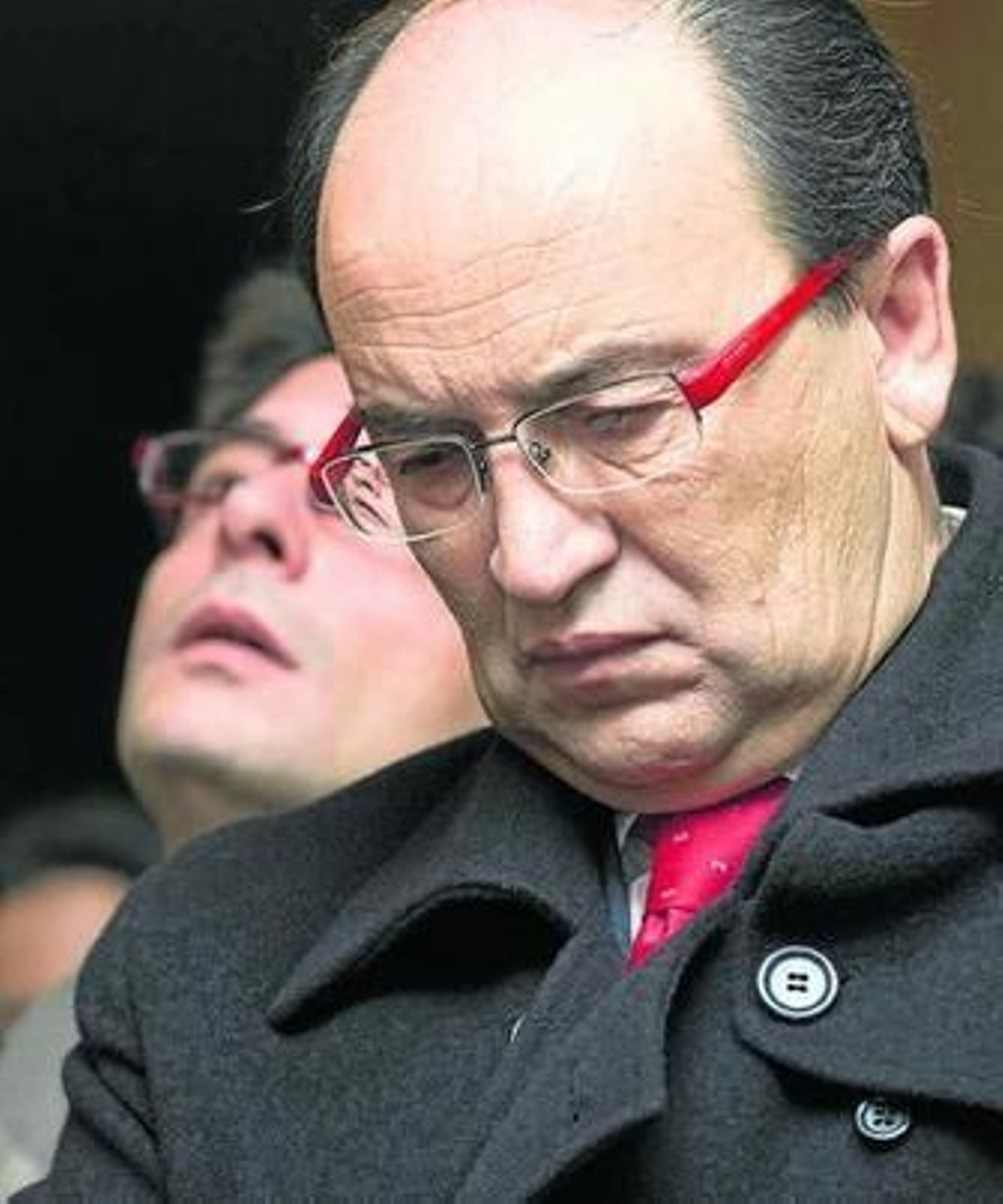 José Castro, durante la despedida de Del Nido.
