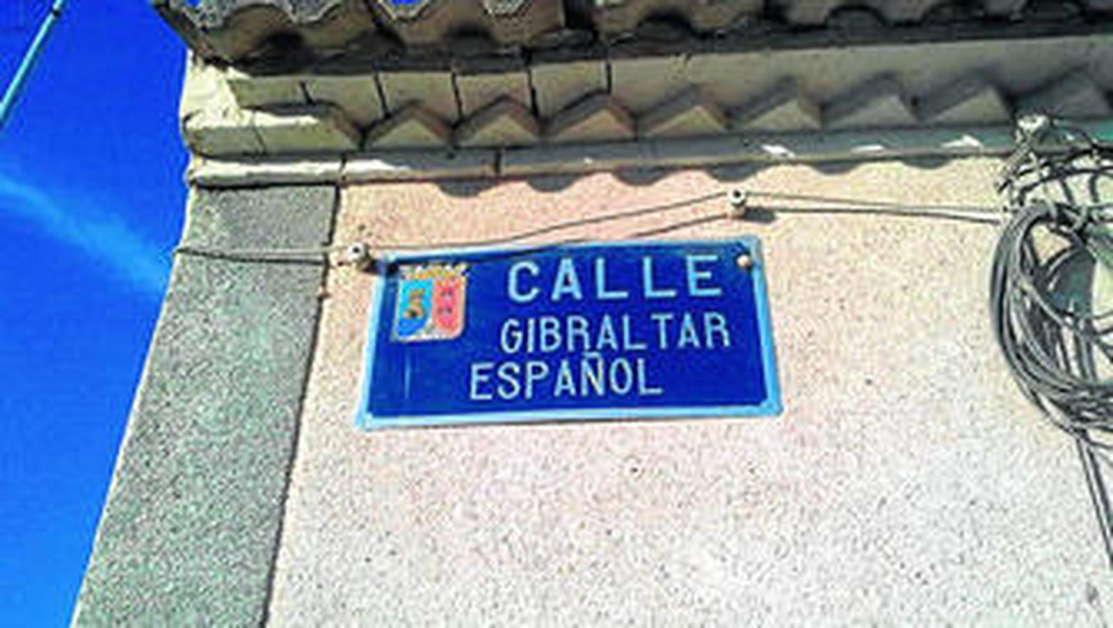 La calle Gibraltar español de Balsicas, una población de Murcia.