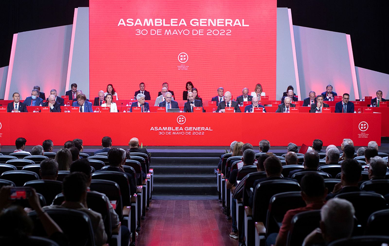 Una asamblea de la Federación Española de Fútbol