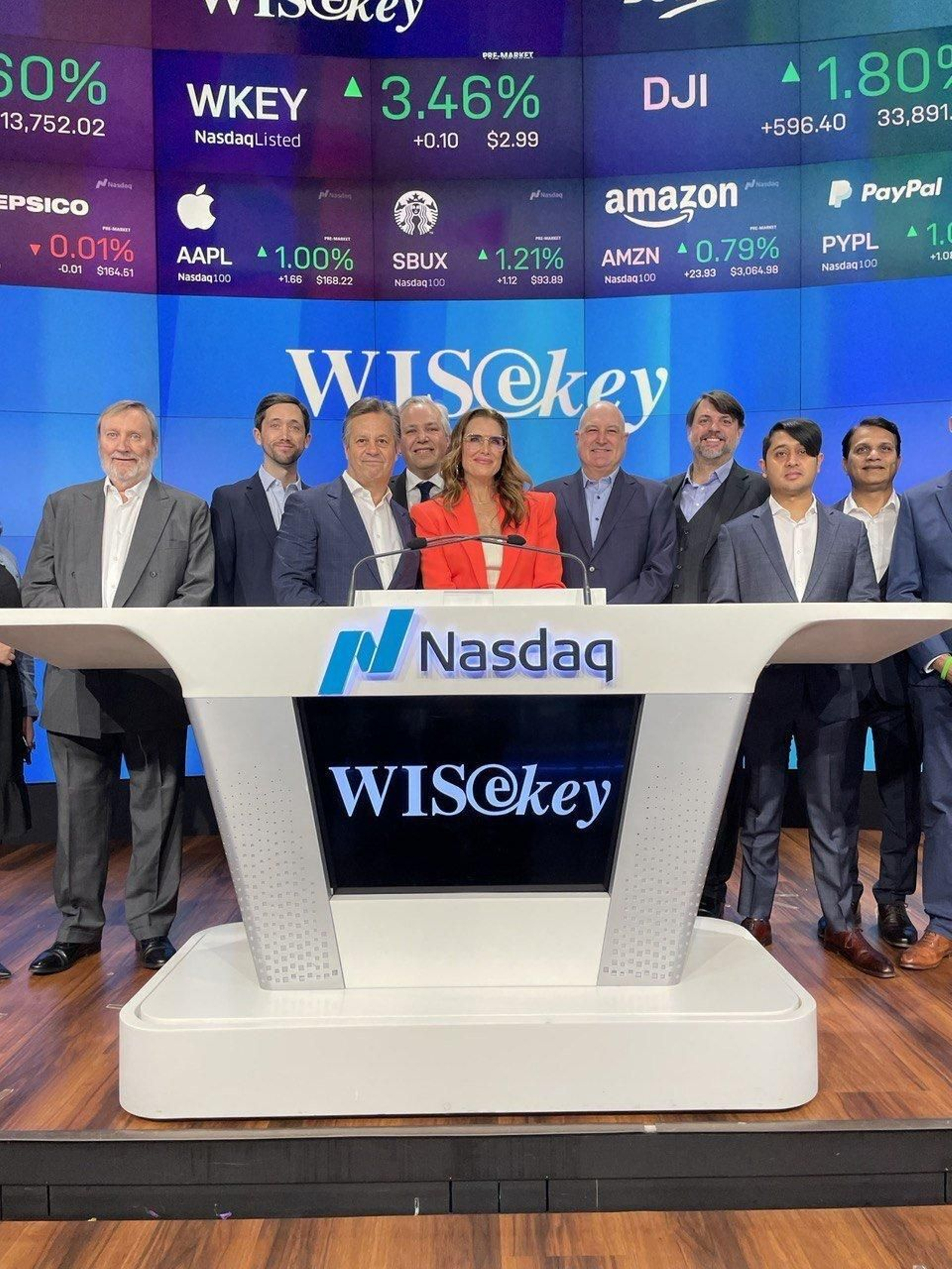 Presentación de Wisekey en el Mobile Congress de Barcelona