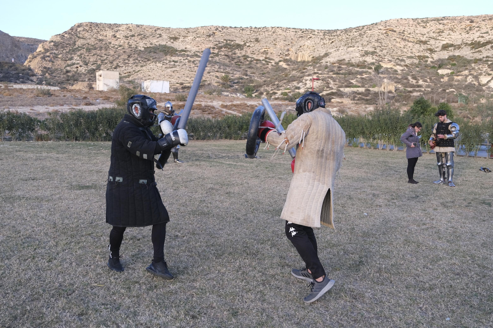 Fotogalería de los combates medievales en Almería