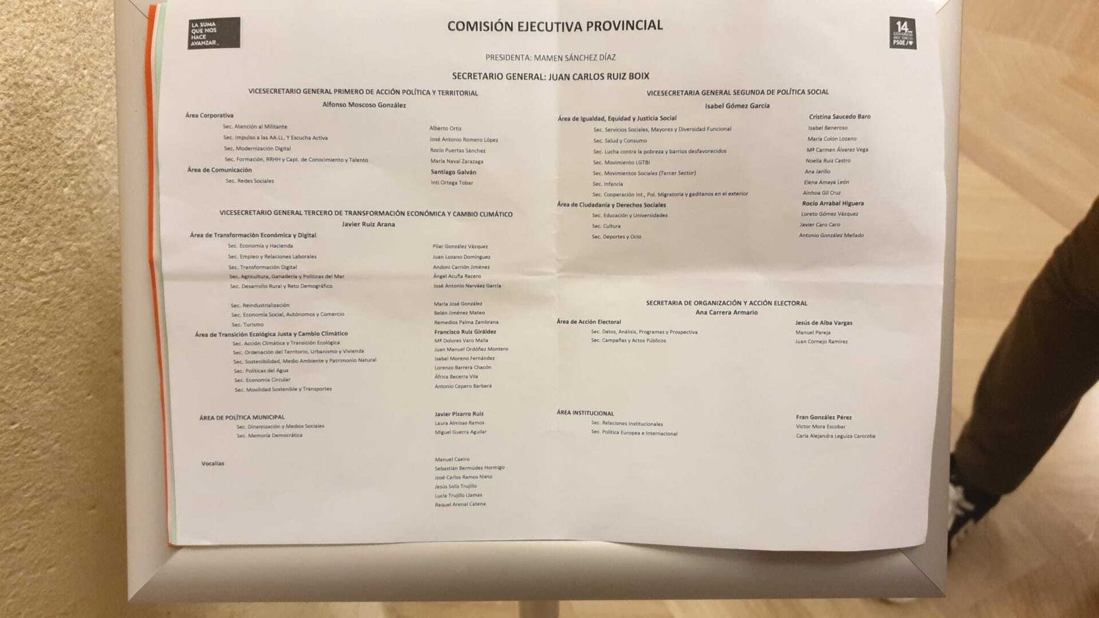 El parto de los montes del PSOE provincial