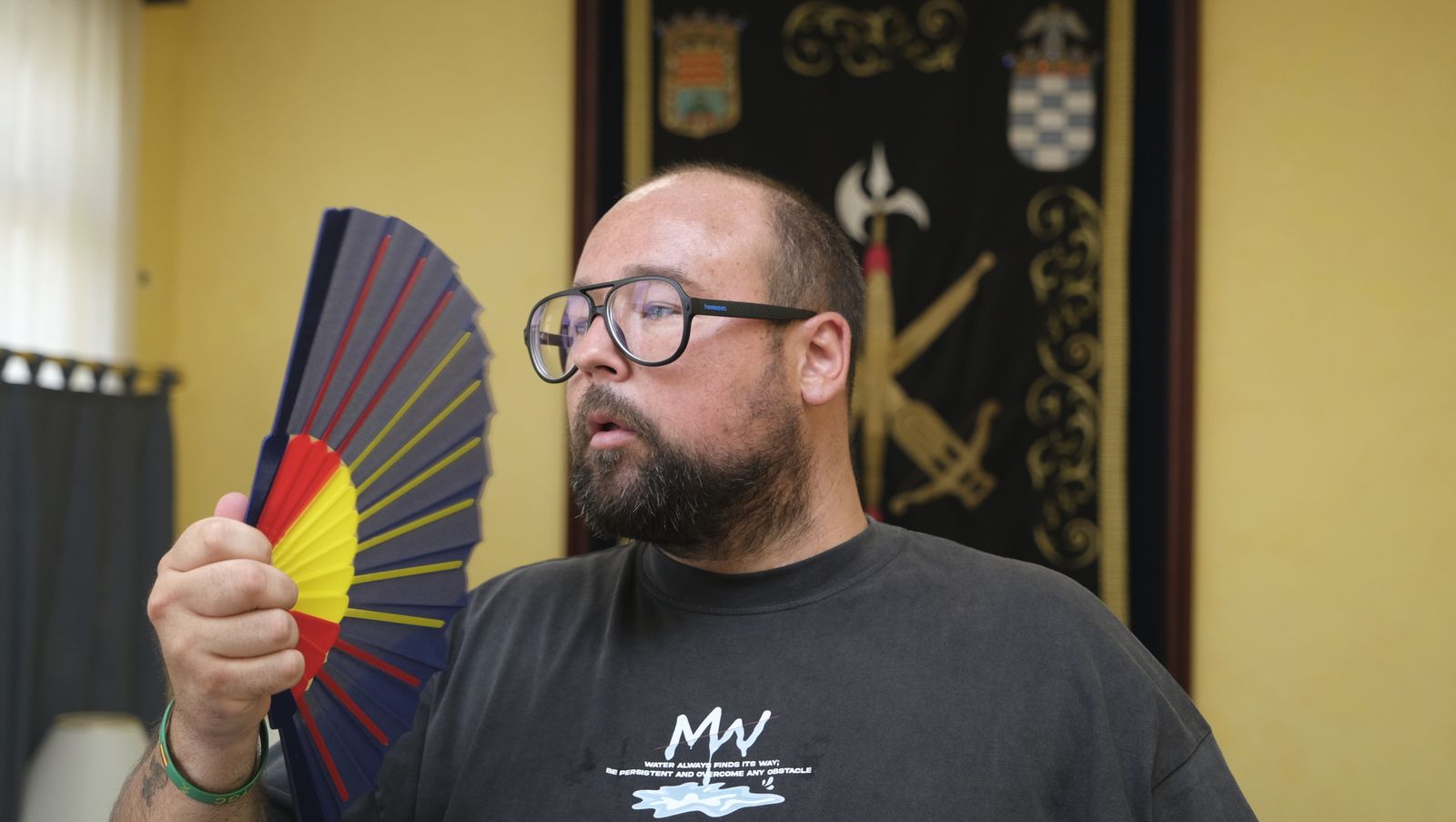 Visita de la Ministra de Defensa Margarita Robles a La Legión Española, en Viator