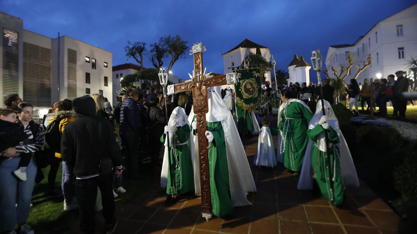 Fotos del Lunes Santo en San Roque: Oración en el Huerto.