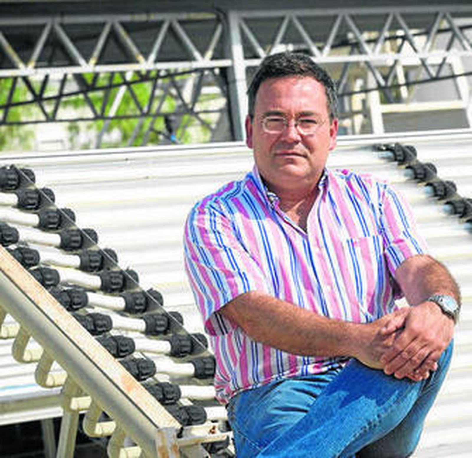 Sixto Malato, en Tabernas.