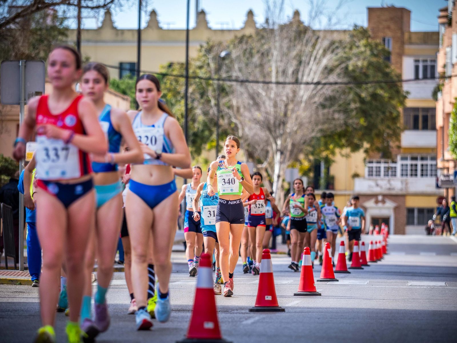San Fernando acoge el Campeonato de Andalucía de Marcha en Ruta: las imágenes