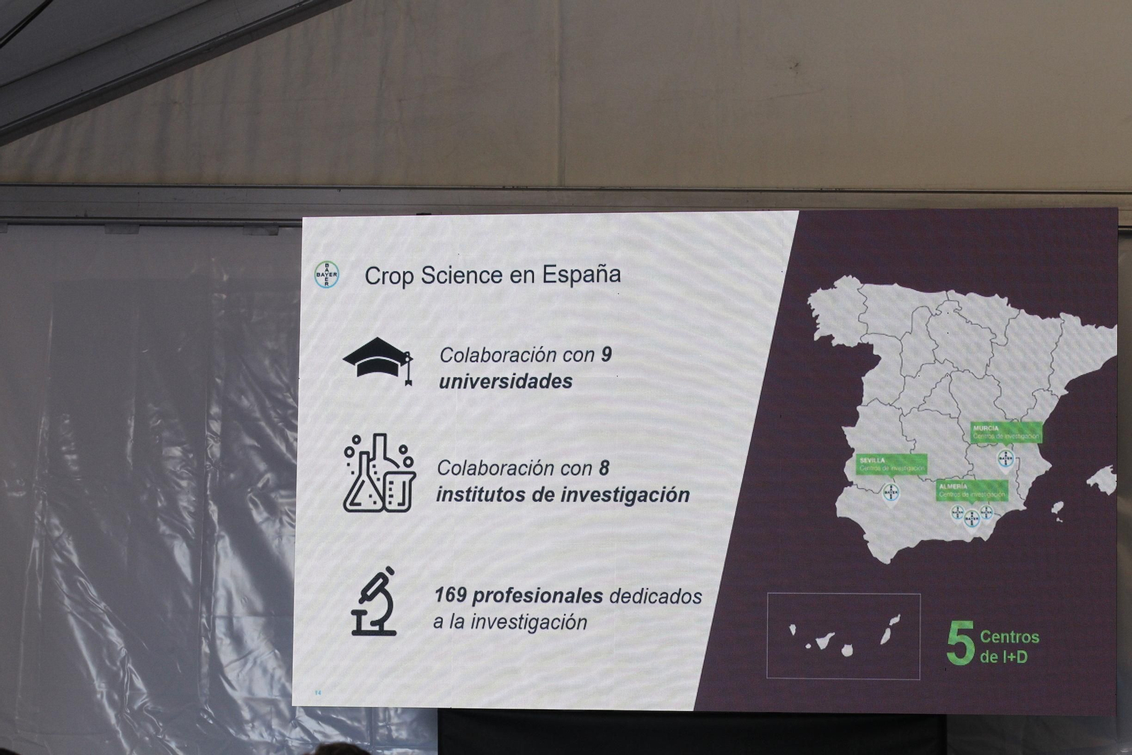 Fotogalería presentación resultados Bayer