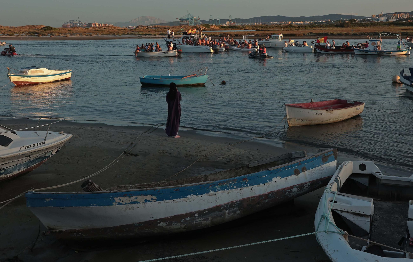 Fotos de la procesión de la Virgen del Carmen en Palmones