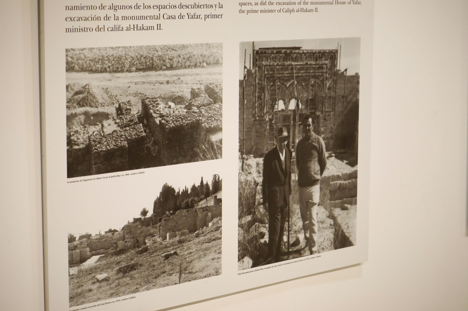 La exposición 'La memoria revelada de Madinat al-Zahra (1911-1982)'