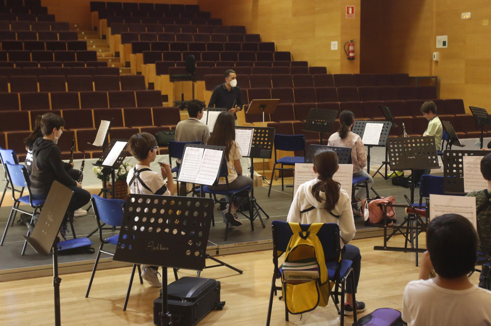 Alumnado del conservatorio Músico Ziryab de Córdoba.