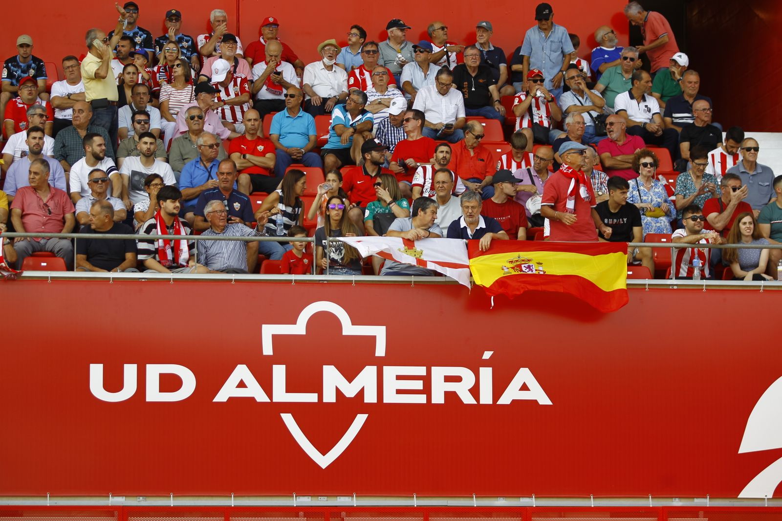 Imágenes de la U.D. Almería-Rayo Vallecano