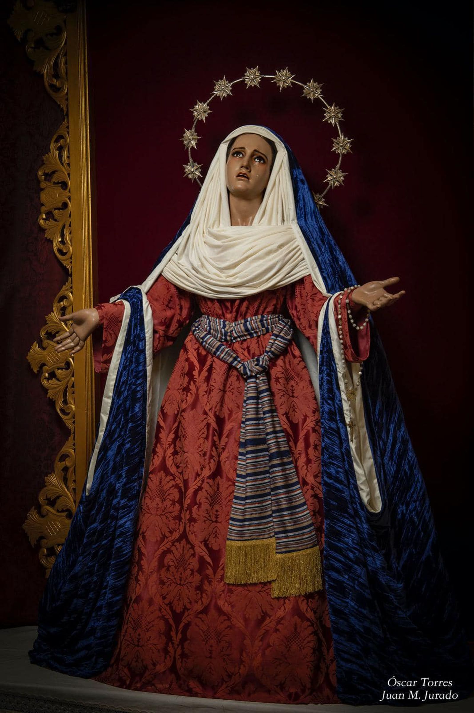 Fotos de las Vírgenes de Algeciras vestidas de hebrea