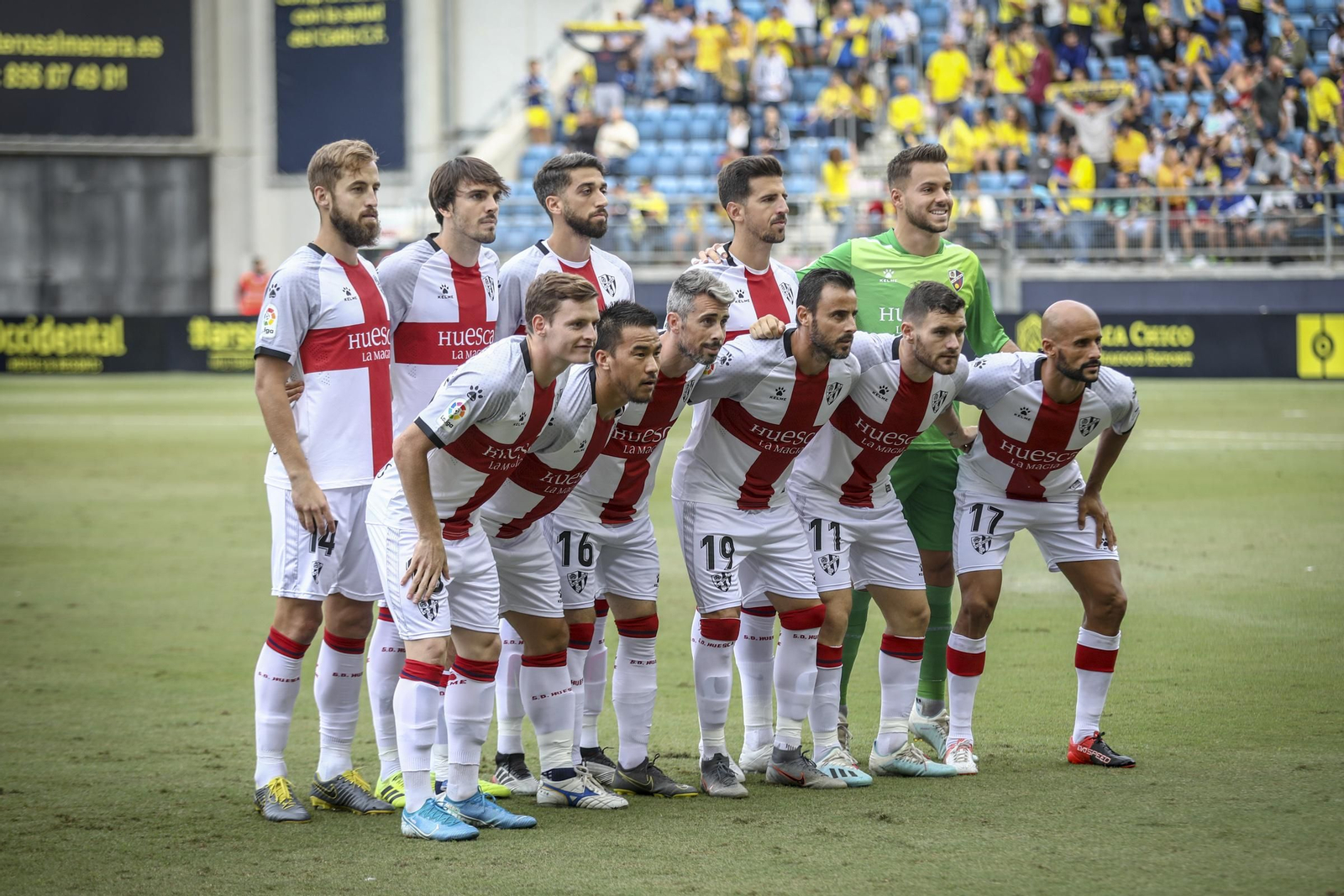 El Cádiz-Huesca, en imágenes