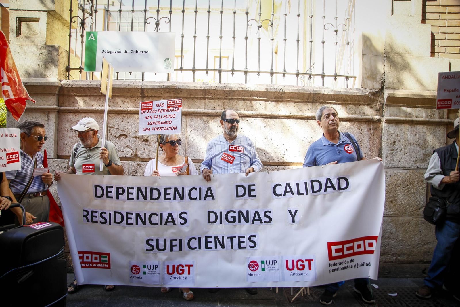Las imágenes de la manifestación por la "ley de dependencia"