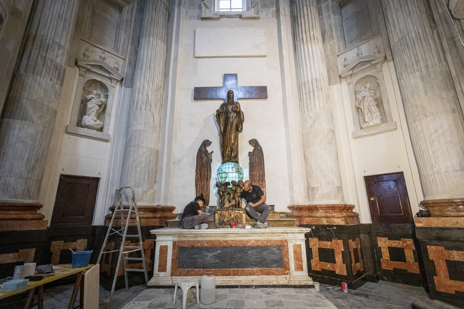 Restauración de la Capilla del Sagrado Corazón de Jesús en la Catedral