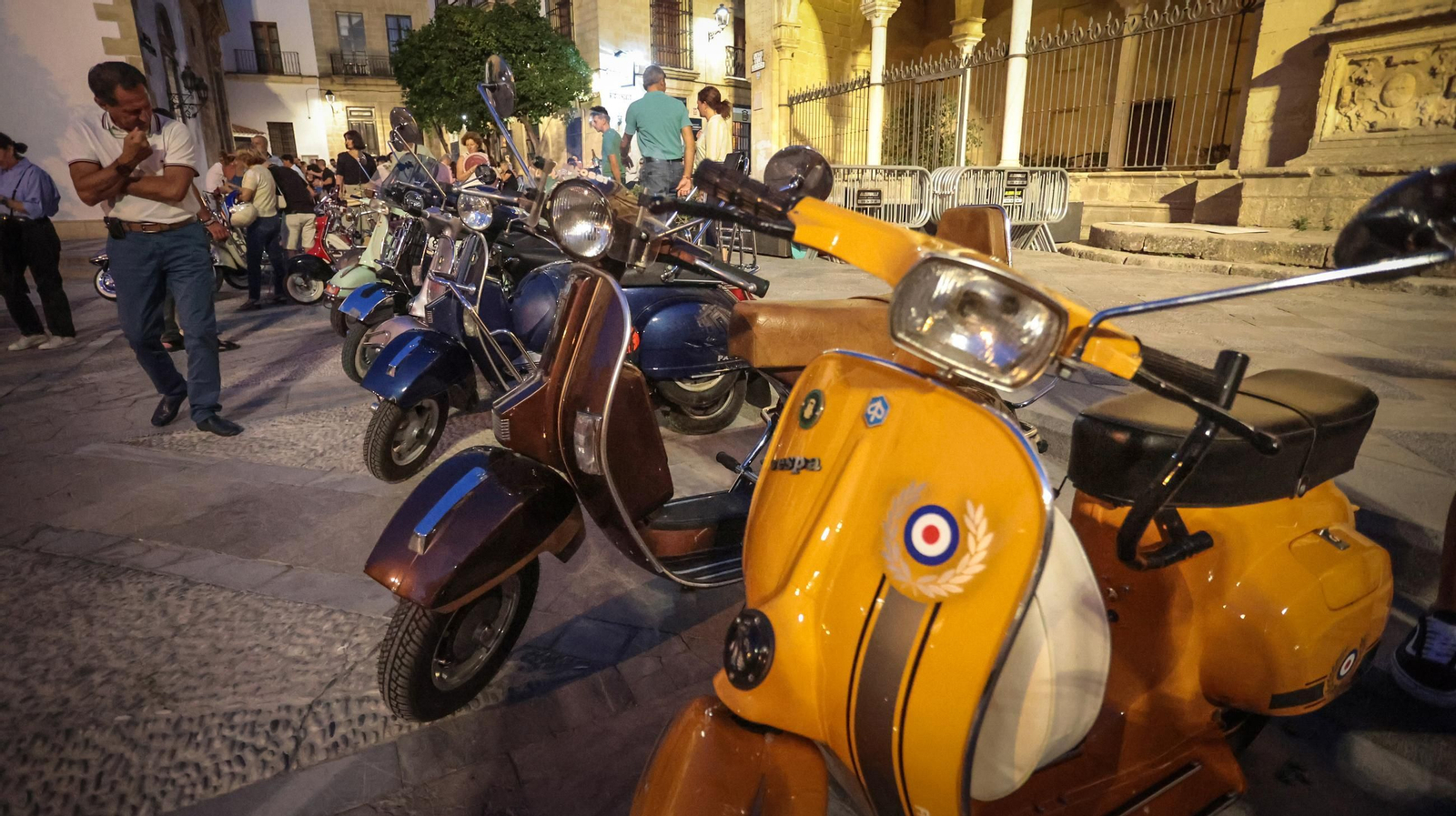 Imágenes del Encuentro Nacional de Scooters Clasicas en Jerez