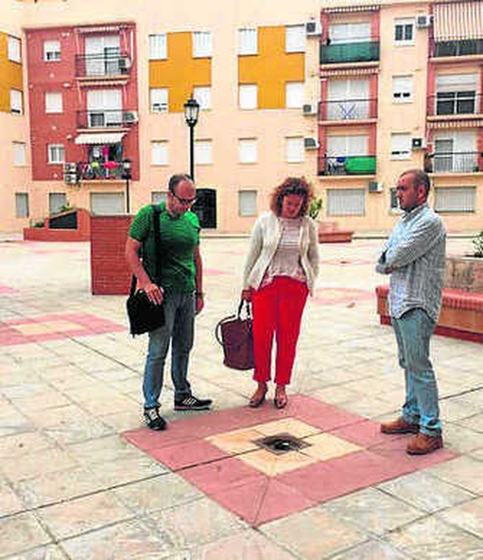 Valdenebro, ayer en la Harinera.