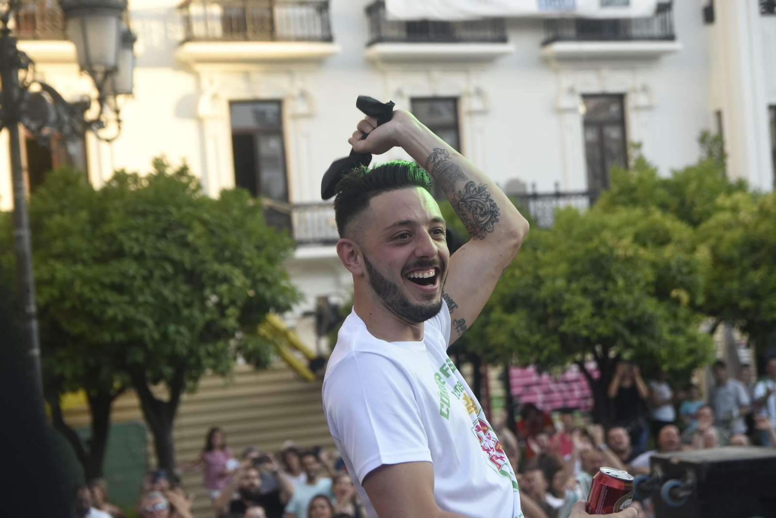Las fotos de la fiesta del ascenso del Córdoba CF Futsal en las Tendillas.