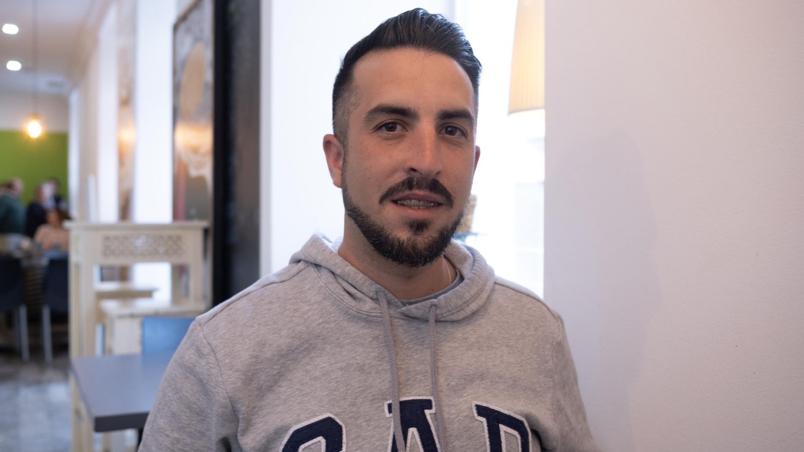 Fernando Pereña, encargado de obra.