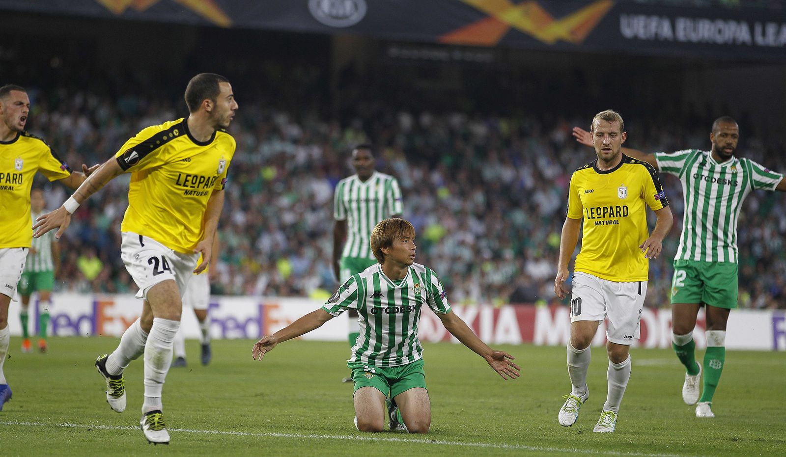 El Betis-Dudelange, en imágenes