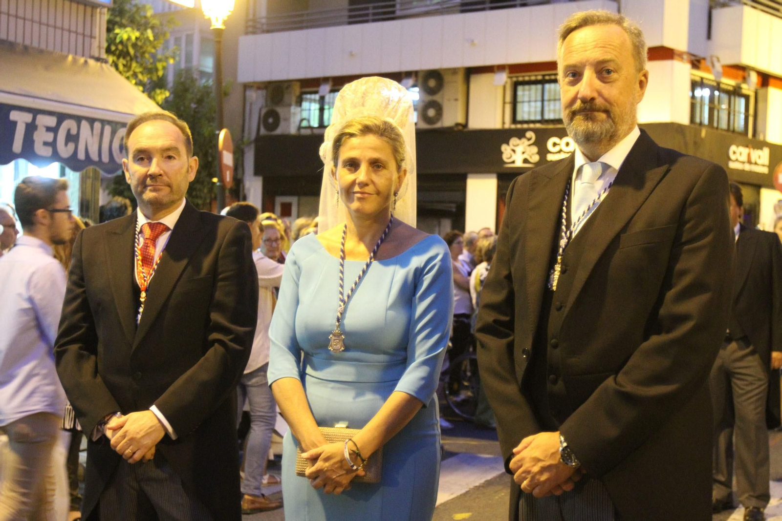 Procesión solemne de la Virgen de la Cinta.