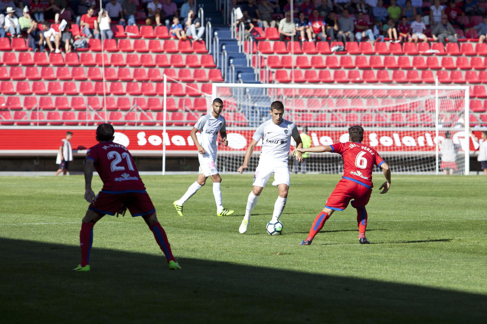 Las imágenes del Numancia-Almería