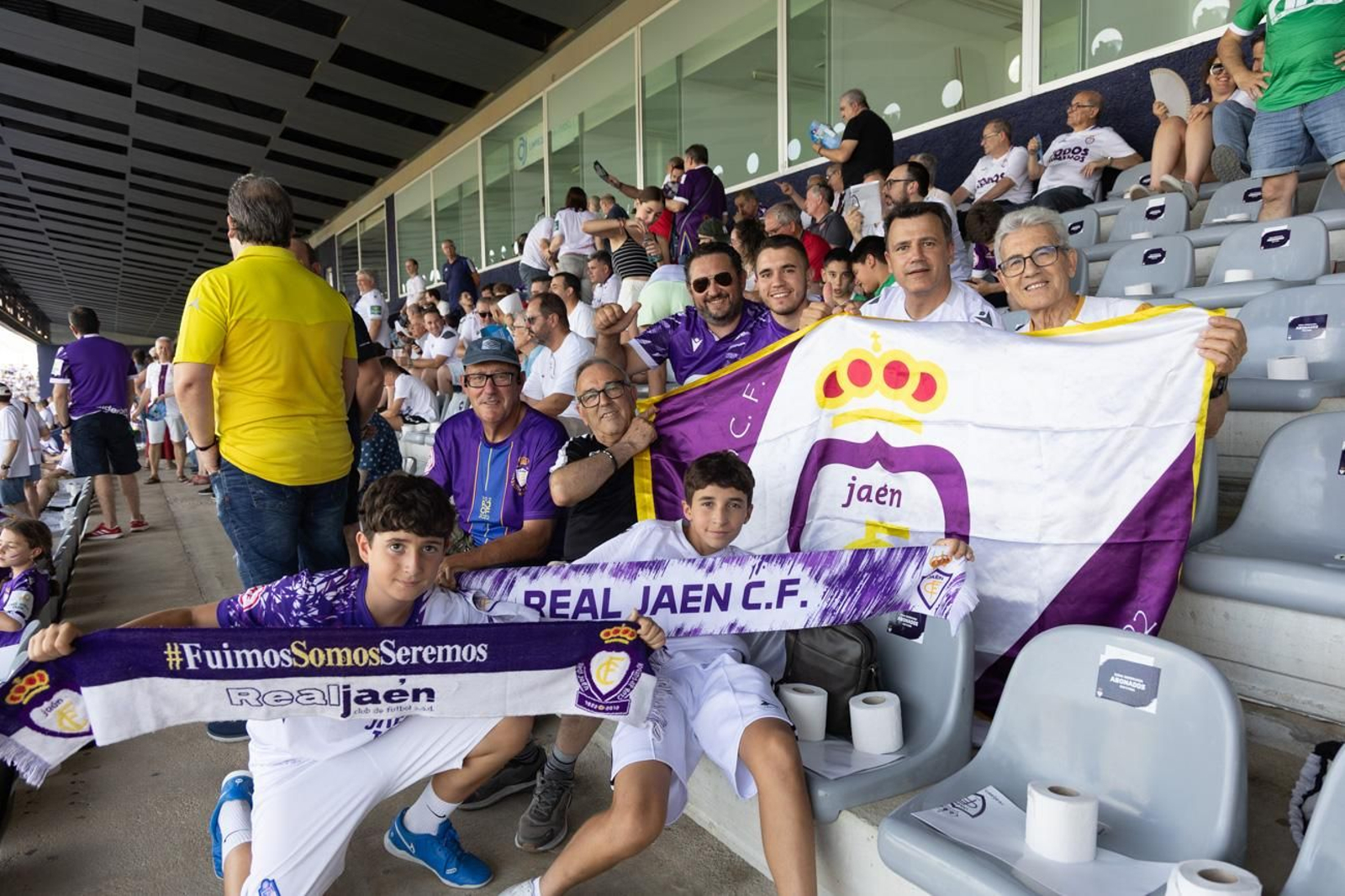 Las mejores imágenes del partido Real Jaén- Atlético Central