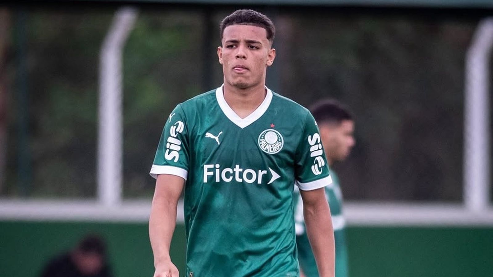 Robson Fernandes en un encuentro con Palmeiras