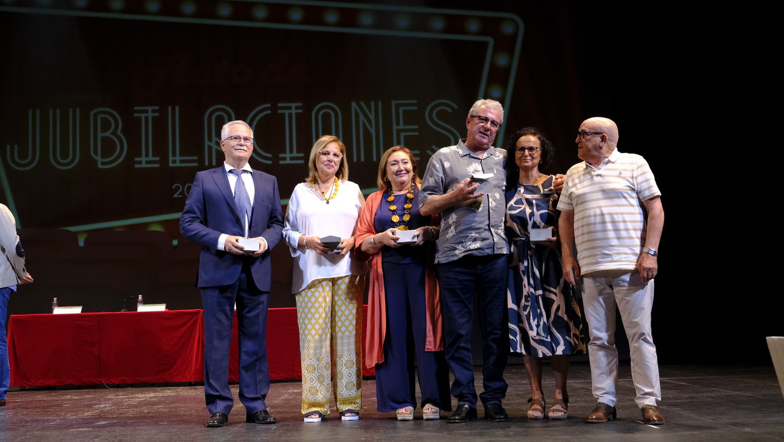 Imágenes del acto de jubilación de los profesionales del Distrito Sanitario Almería