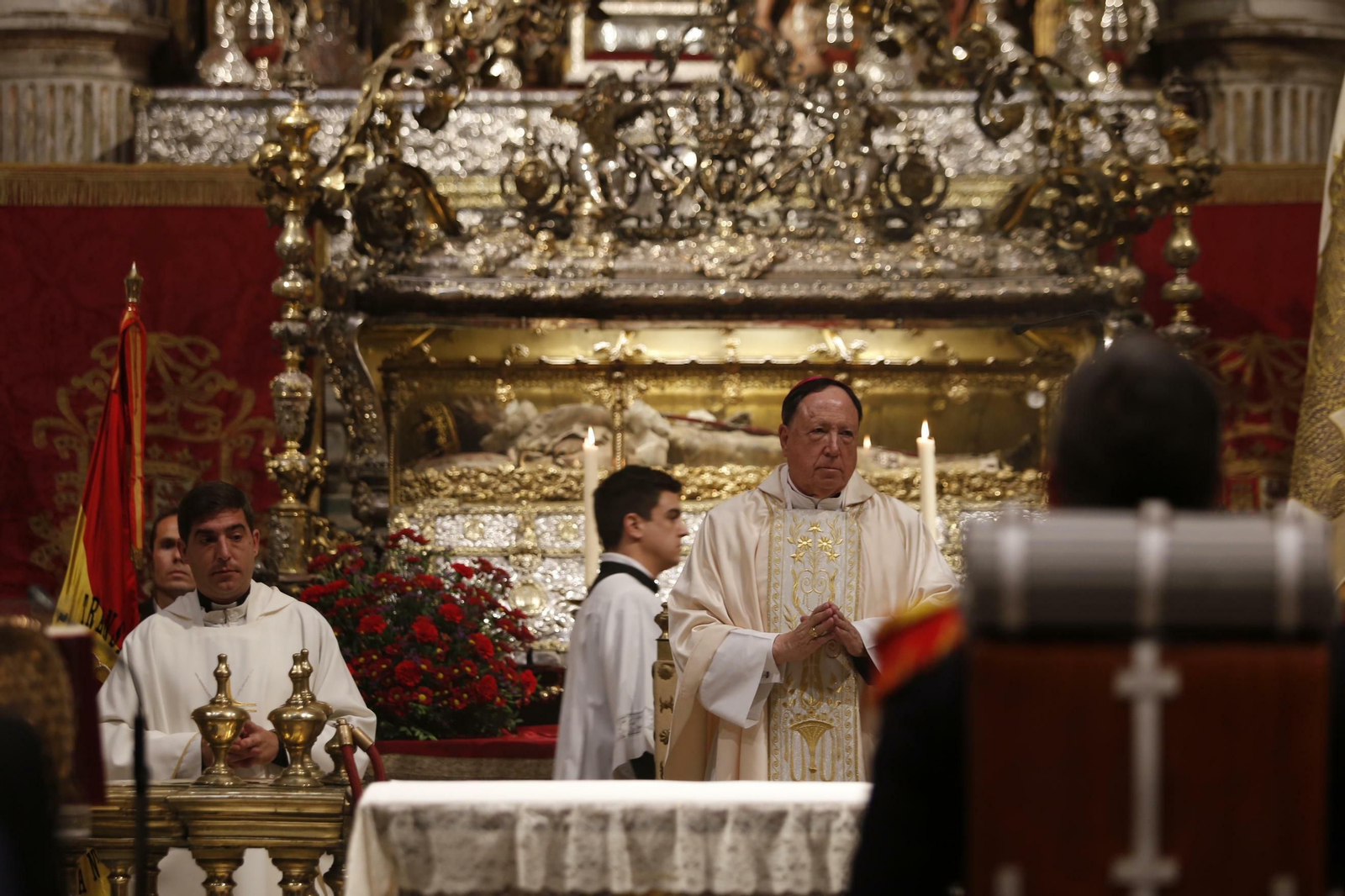 Celebración de la festividad de San Fernando en la Catedral de Sevilla