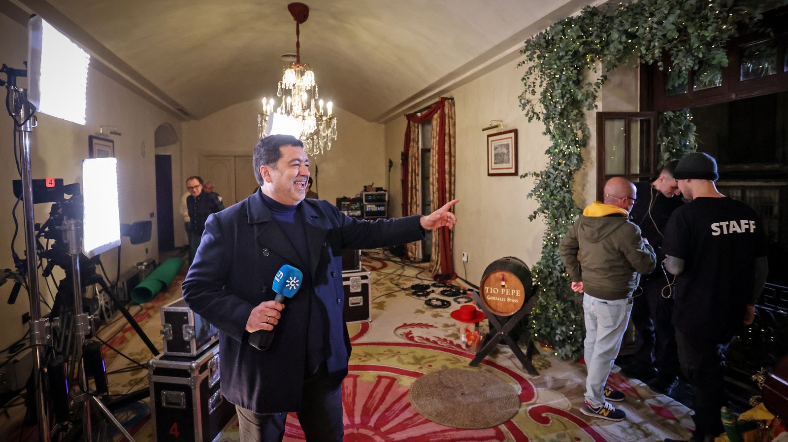 Todo preparado para las Campanadas de Canal Sur en Jerez