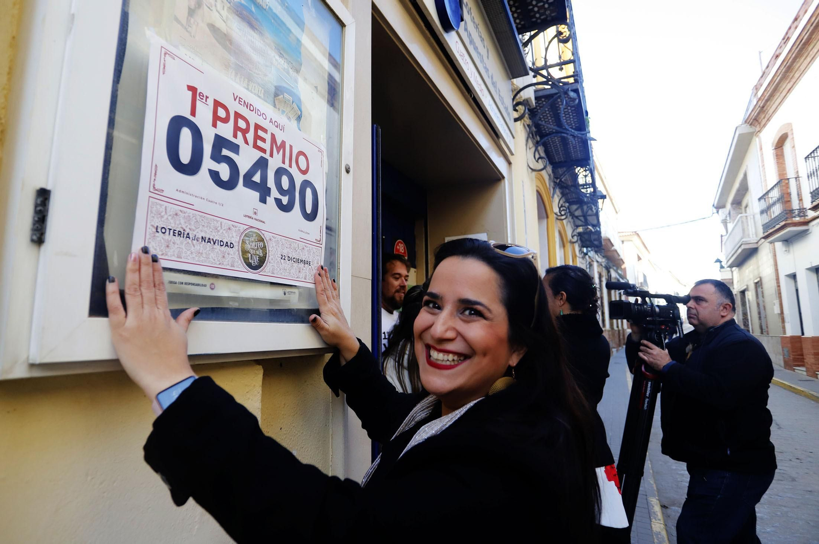 Las mejores imágenes del Gordo de la Lotería en Gibraleón