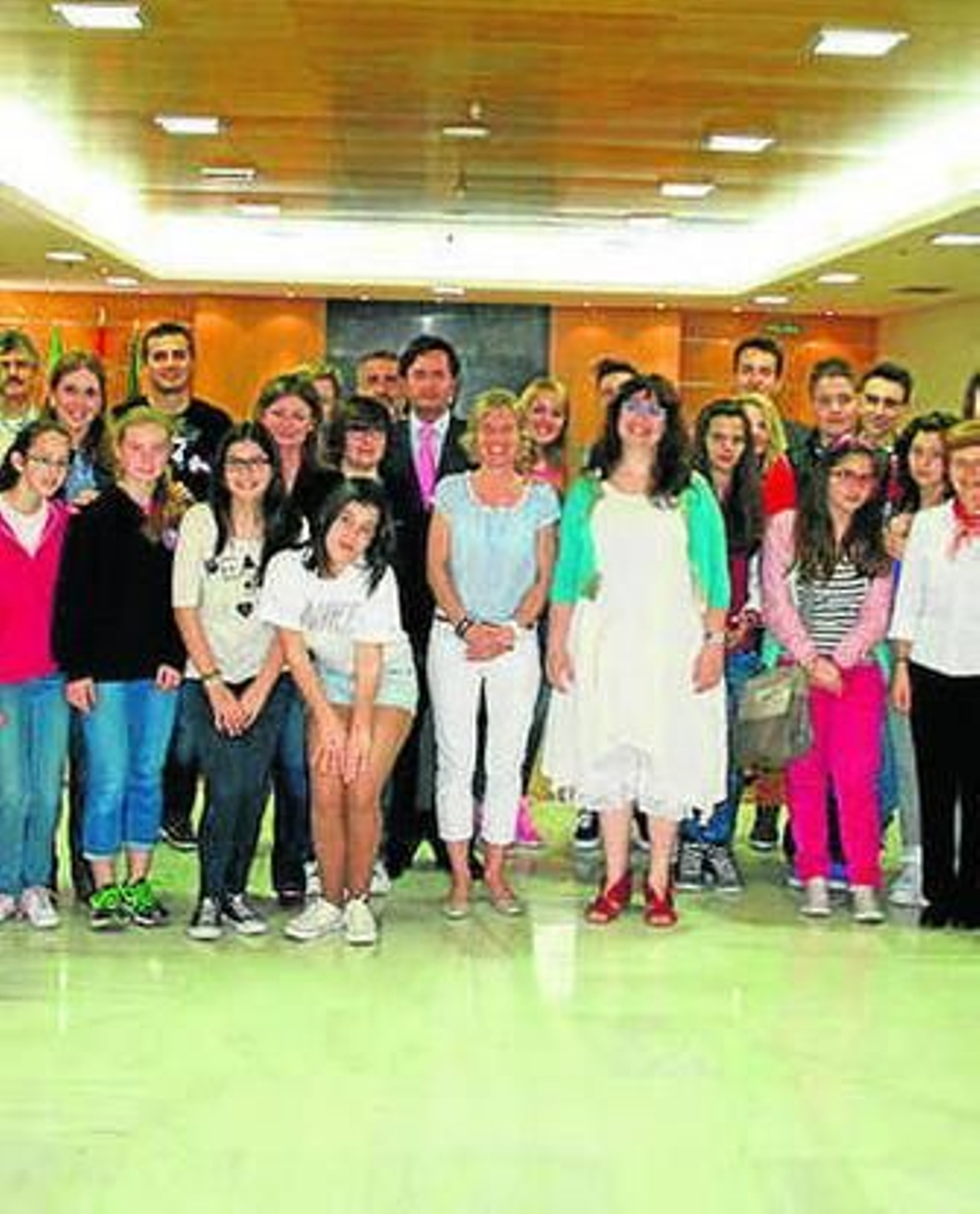 Visita de los estudiantes Comenius.