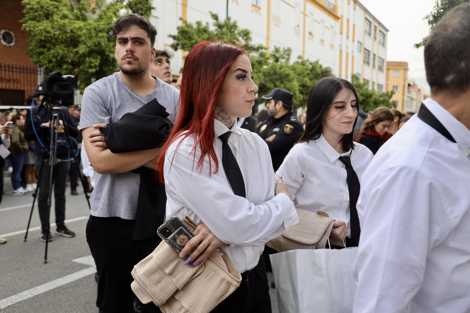 Salesianos en el Miércoles Santo en Málaga, en fotos
