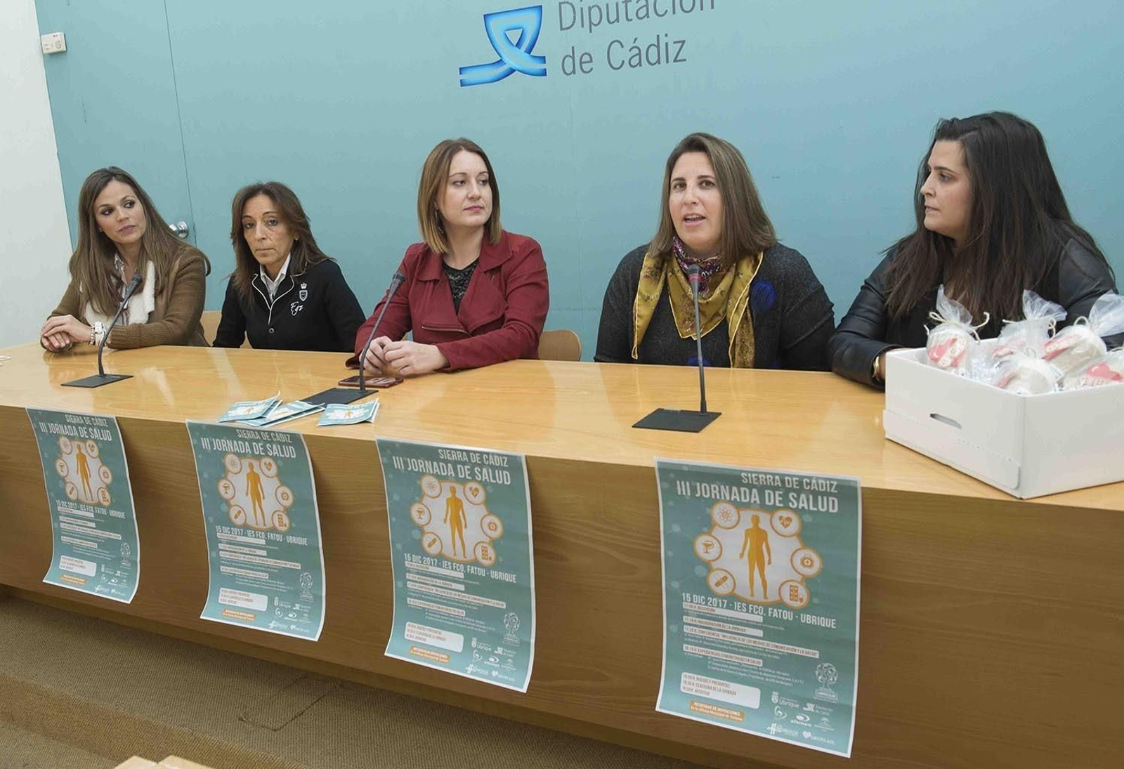 Un momento de la presentación de las jornadas en la Diputación.