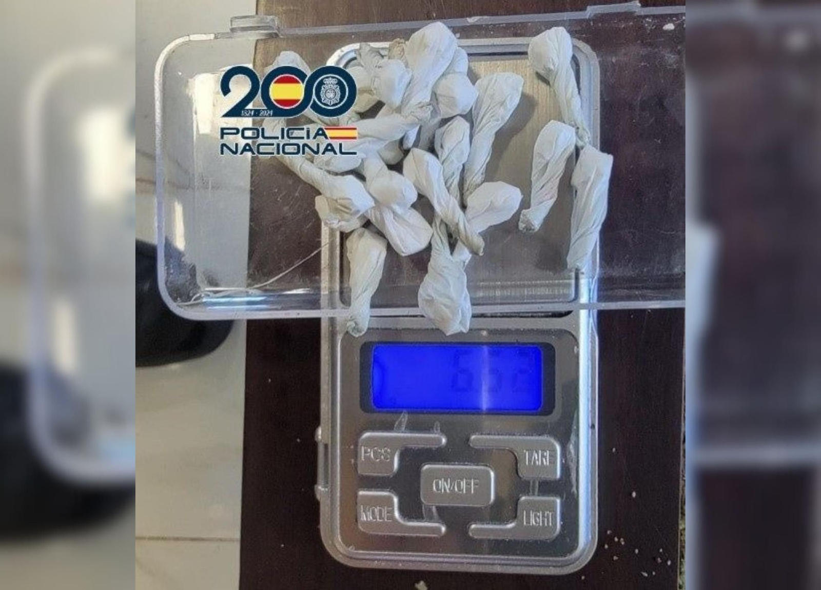 Cae punto venta droga en Málaga.