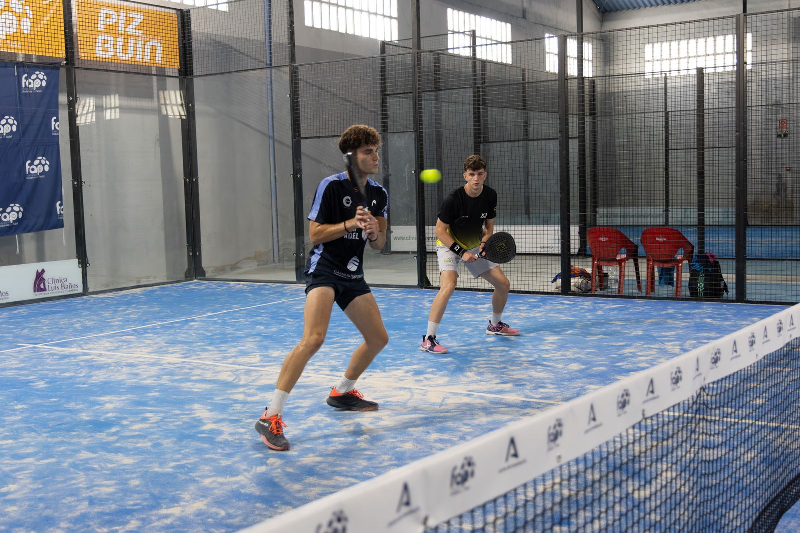 Las finales y la entrega de premios del Campeonato de Andalucía de pádel, en imágenes