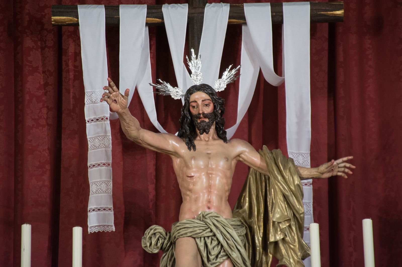 Quinario en honor al Cristo de la Resurreción en Santa Marina