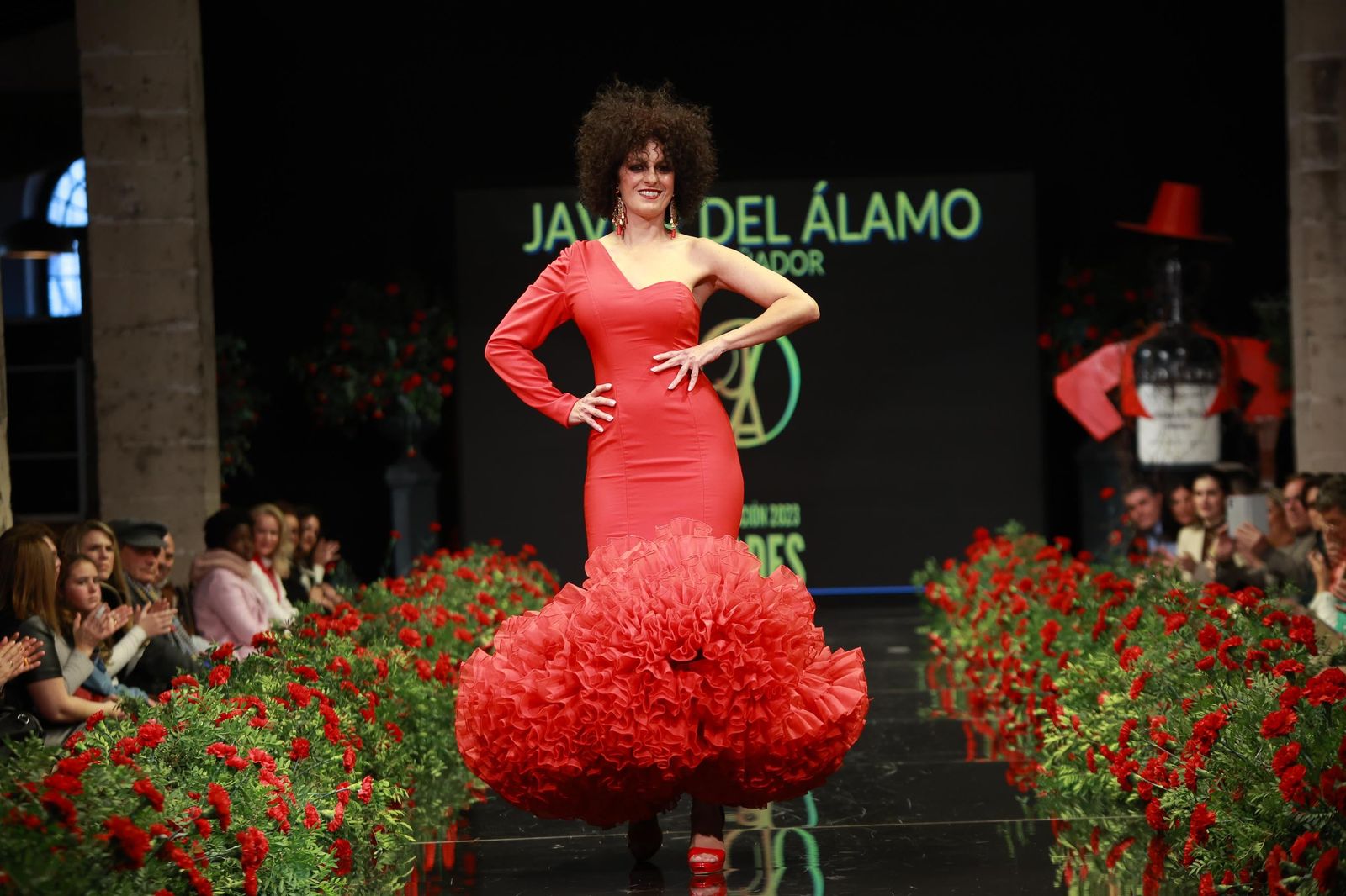 Desfile Mujeres con Solera de Javier del Álamo en la Pasarela Flamenca Jerez Tío Pepe 2023