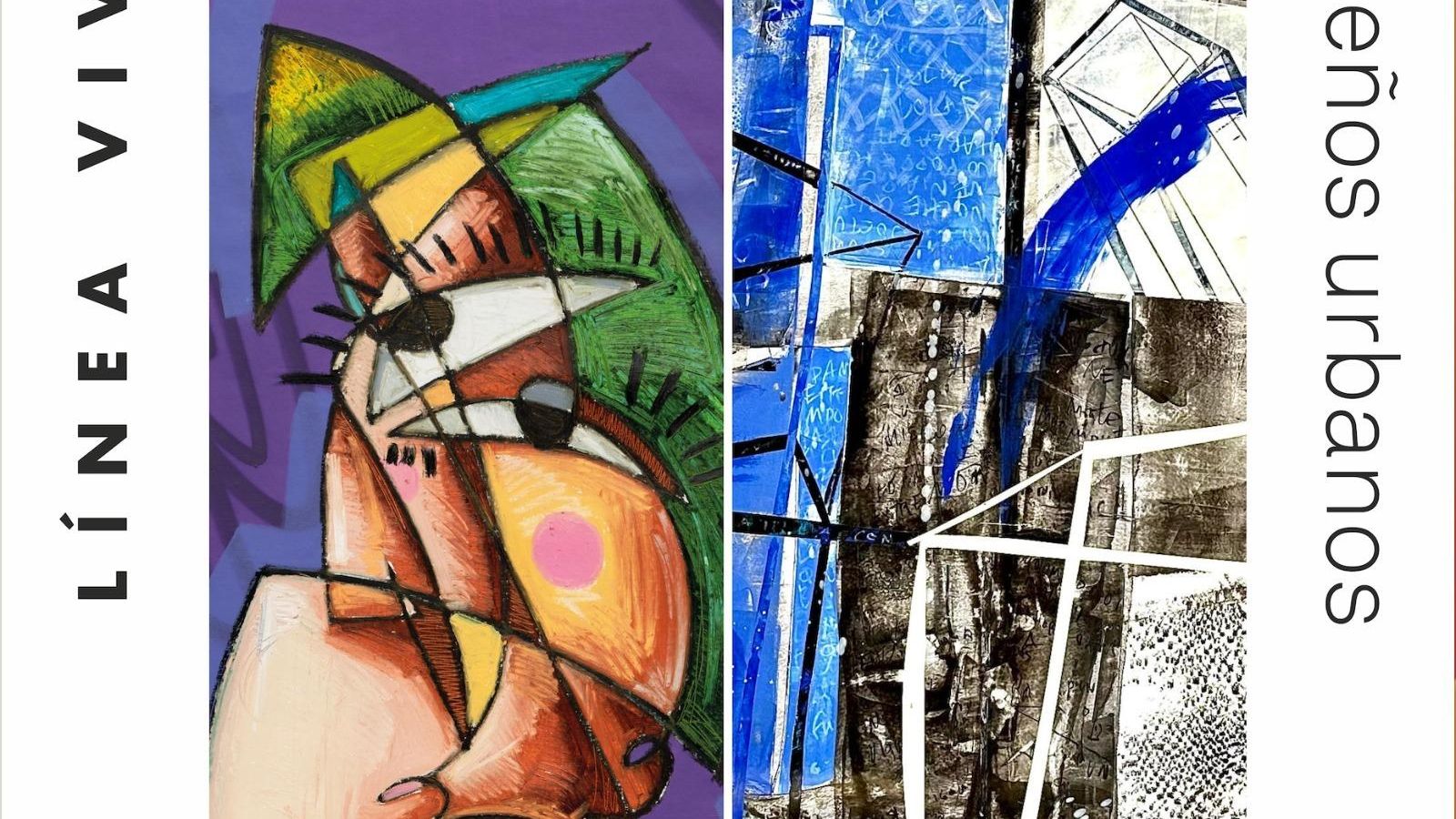 Cartel de las dos exposiciones que podrás visitar en las jornadas.