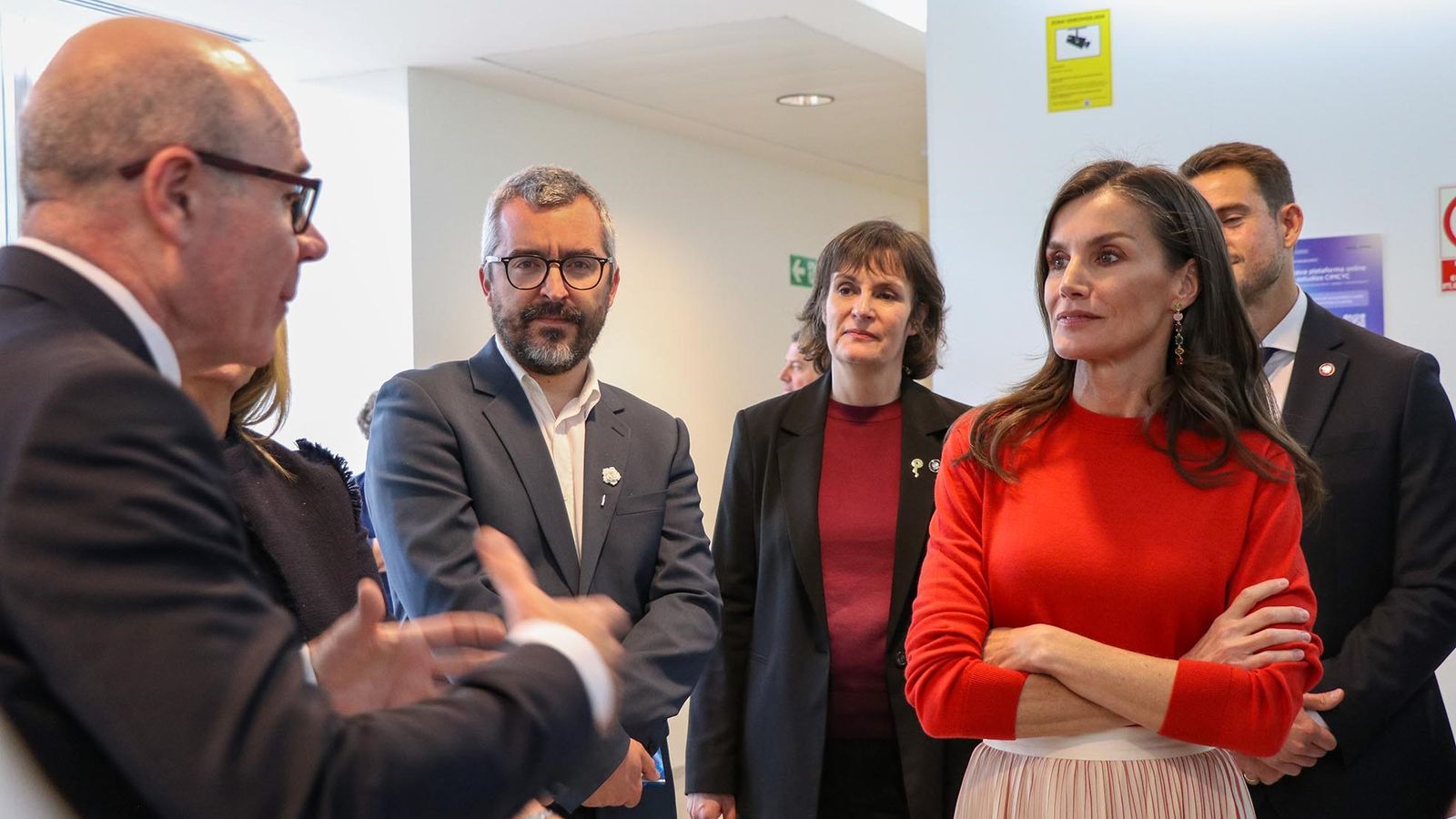 La visita de Doña Letizia a la Universidad de Granada, en imágenes