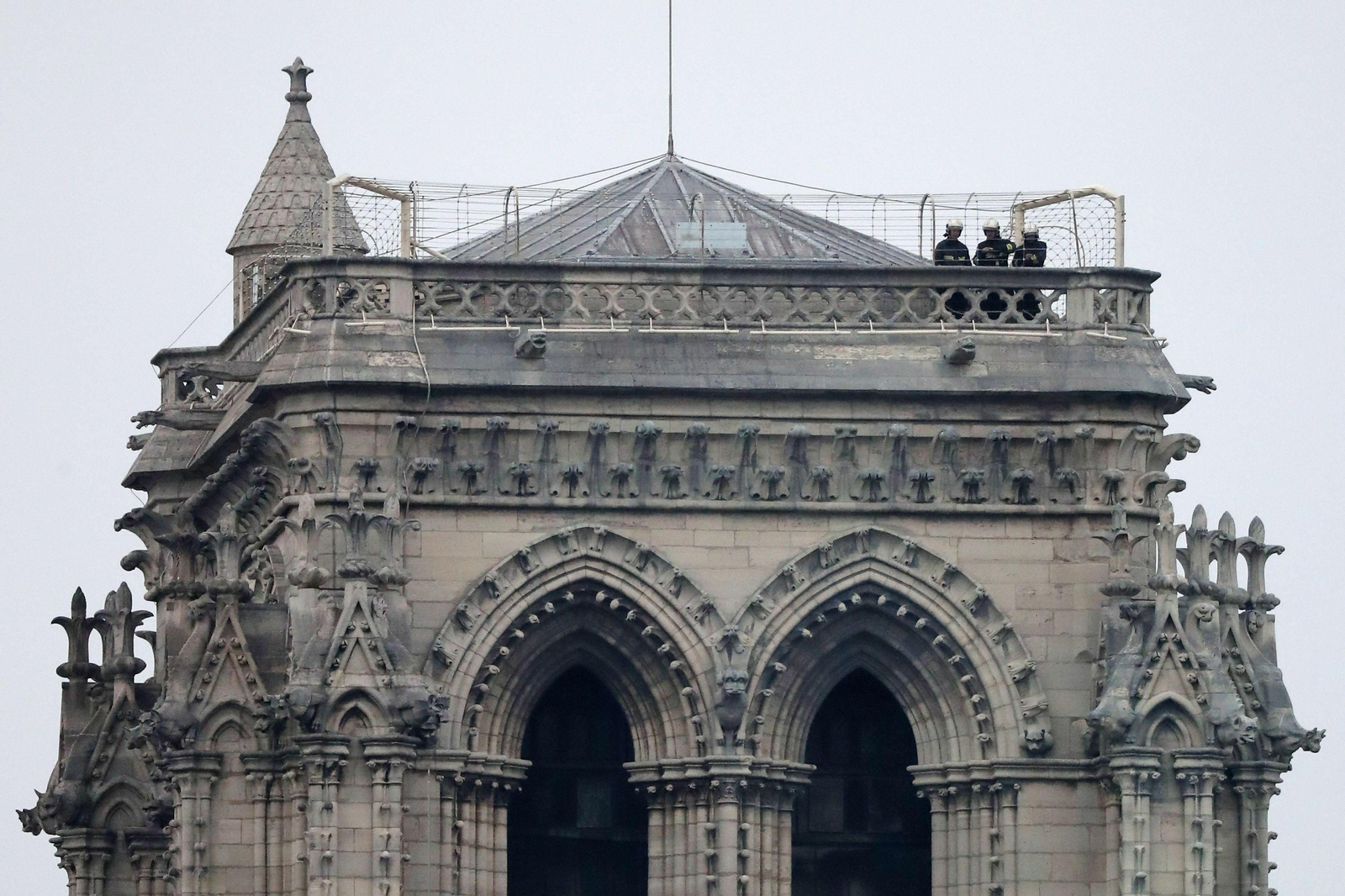 Las imágenes de Notre Dame tras la tragedia