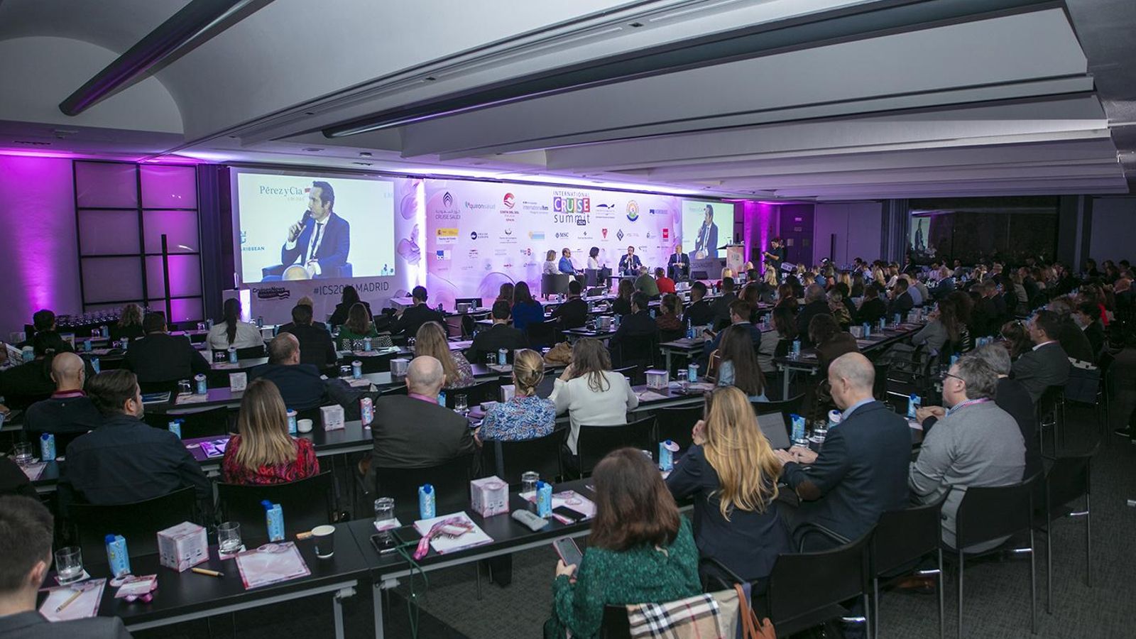 La cita de este año del el International Cruise Summit ha sido, de nuevo, todo un éxito de asistencia La cita de este año del el International Cruise Summit ha sido, de nuevo, todo un éxito de asistencia
